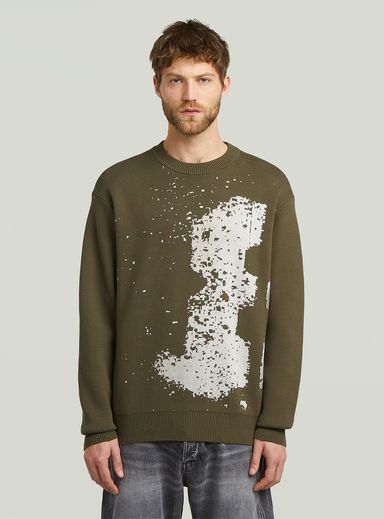 Sprayed 89 Relaxed Knit